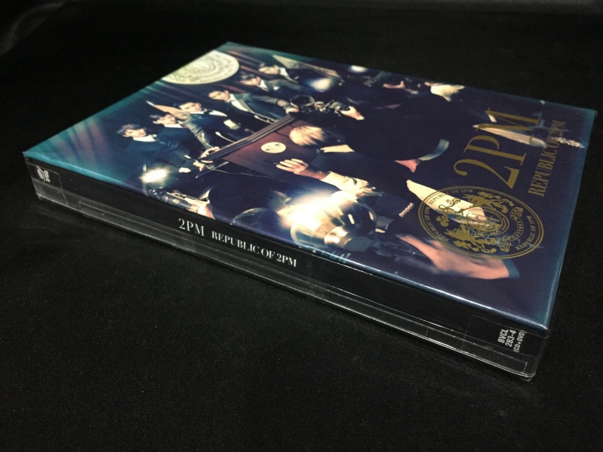 Republic of 2PM CD DVD A Cover (Ariola Japan 2011) K-POP Korean