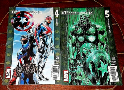 The Ultimates 2:  #4 & #5, (2005, Marvel): Free Shipping!