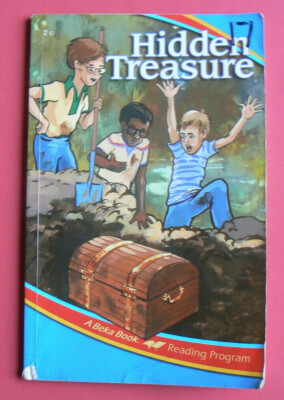 ABeka gr.2/2nd HIDDEN TREASURE, PB reader  A Beka, full-color 1986/2013