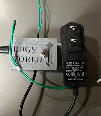 1v 2v 3v 4v 5v power supply with reverse current for DC motors