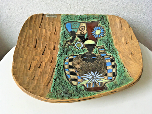 Manuel Beulloch Spanische Spain Keramik Schale 60s 50 Alla Moda mid century - Bild 11 von 12