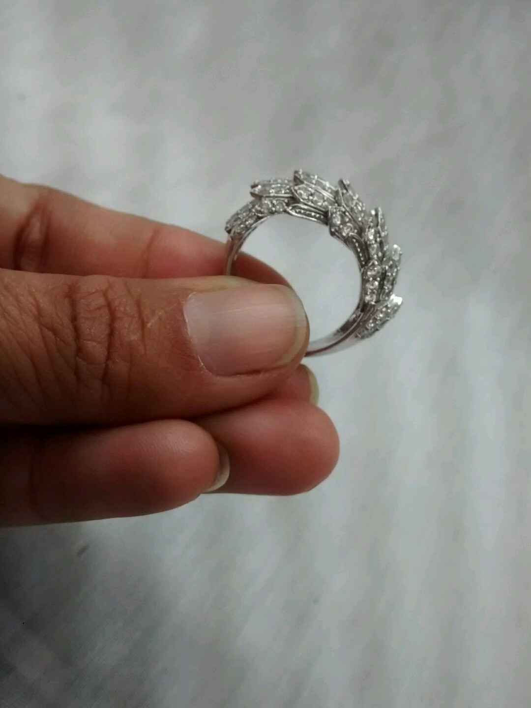 Statement pretty designer  sterling 925 ring size… - image 10