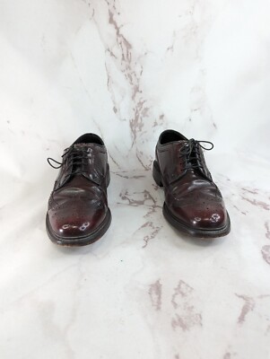 Florsheim Shoes Mens 8.5 Wing Ox Oxford Red Lace Up 66400 | eBay display picture 2
