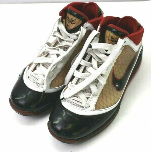 Nike Air 2009 Lebron James VII 7 Mens Sz 8.5 Black \u0026 Red Sneakers  Basketball | eBay
