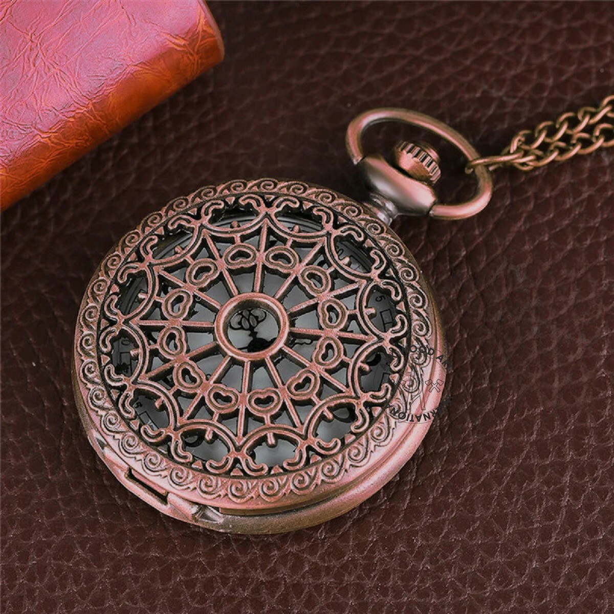 pocket watch for Men Women Handmade Vintage Antique Pocket Watch with  Chain
