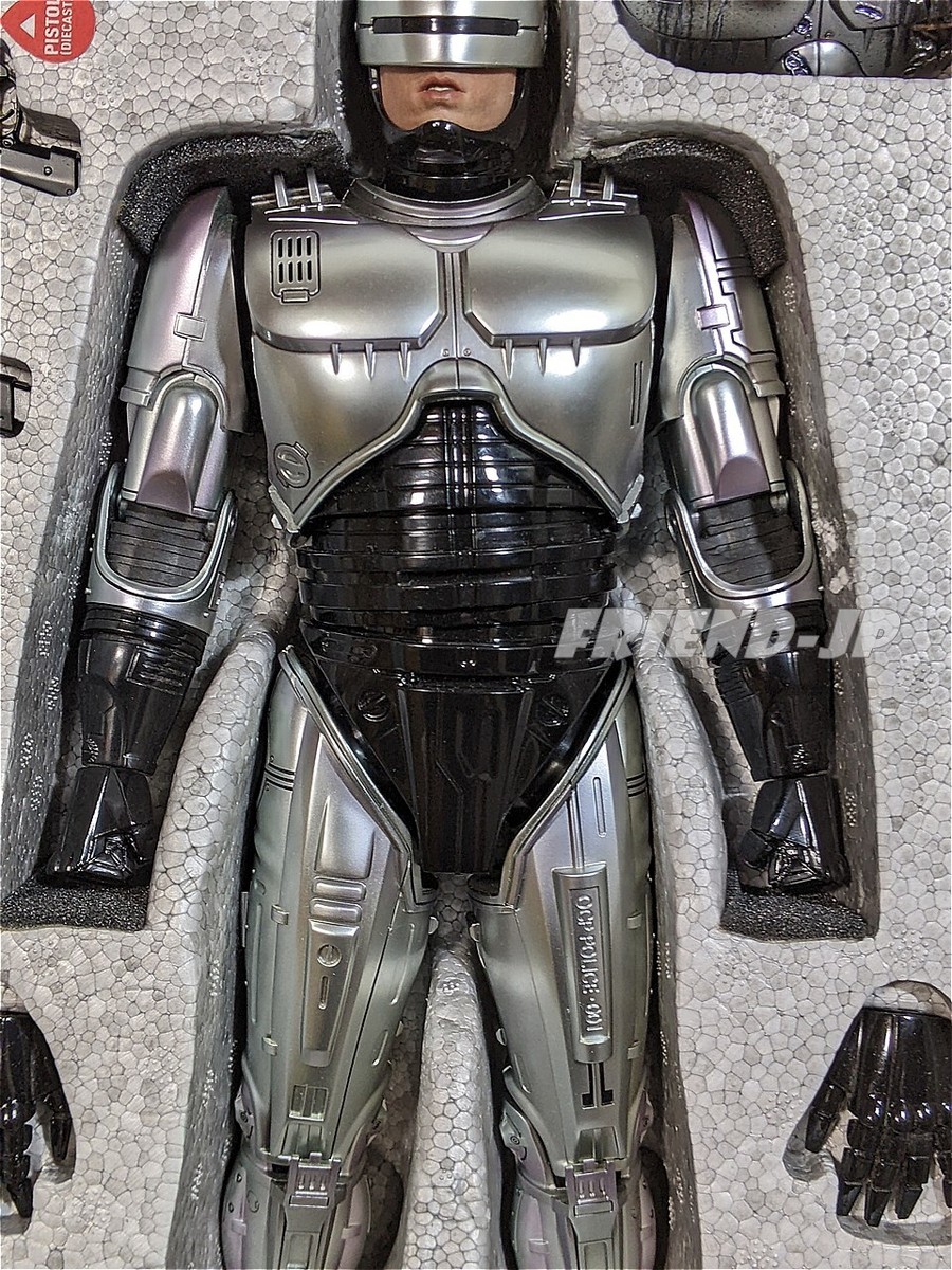 Hot Toys 1/6 MMS202 ROBOCOP Diecast Model Figure with Voice Sound