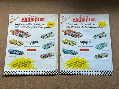 #ad #ad 2 x SUPER CHAMPION 1 43 DOUBLE SIDED LEAFLETS FREE UK POSTAGE GBP 25.00