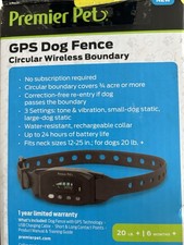 GPS Dog Fence Collar New In Box
