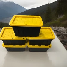 Lot of 5 Teeny Tote Tiktok Viral Mini Plastic Storage Totes New 2025