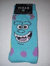 PIXAR MONSTER INC SALLY AND MIKE  CREW SOCKS SIZE 10-13