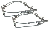 2X ABS Sensor Vorne Rechts+Links GH-704508H/V