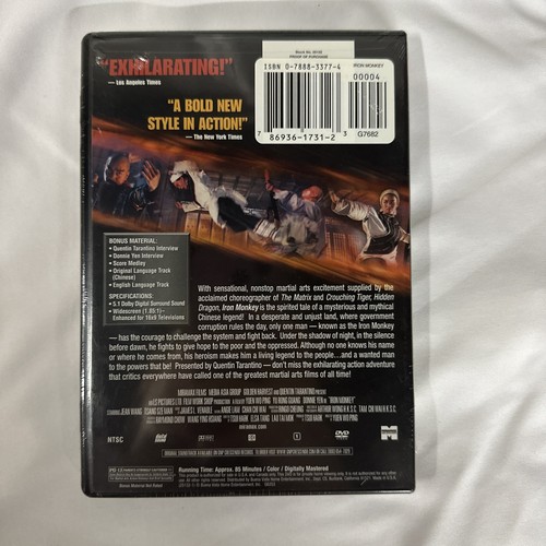 Iron Monkey (DVD, 2001) - Picture 2 of 6