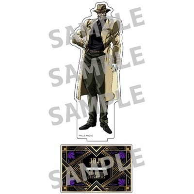 Joseph Joestar 3. Big Acrylic Stand RE JJBA Part 3 Stardust Crusaders Japan C053