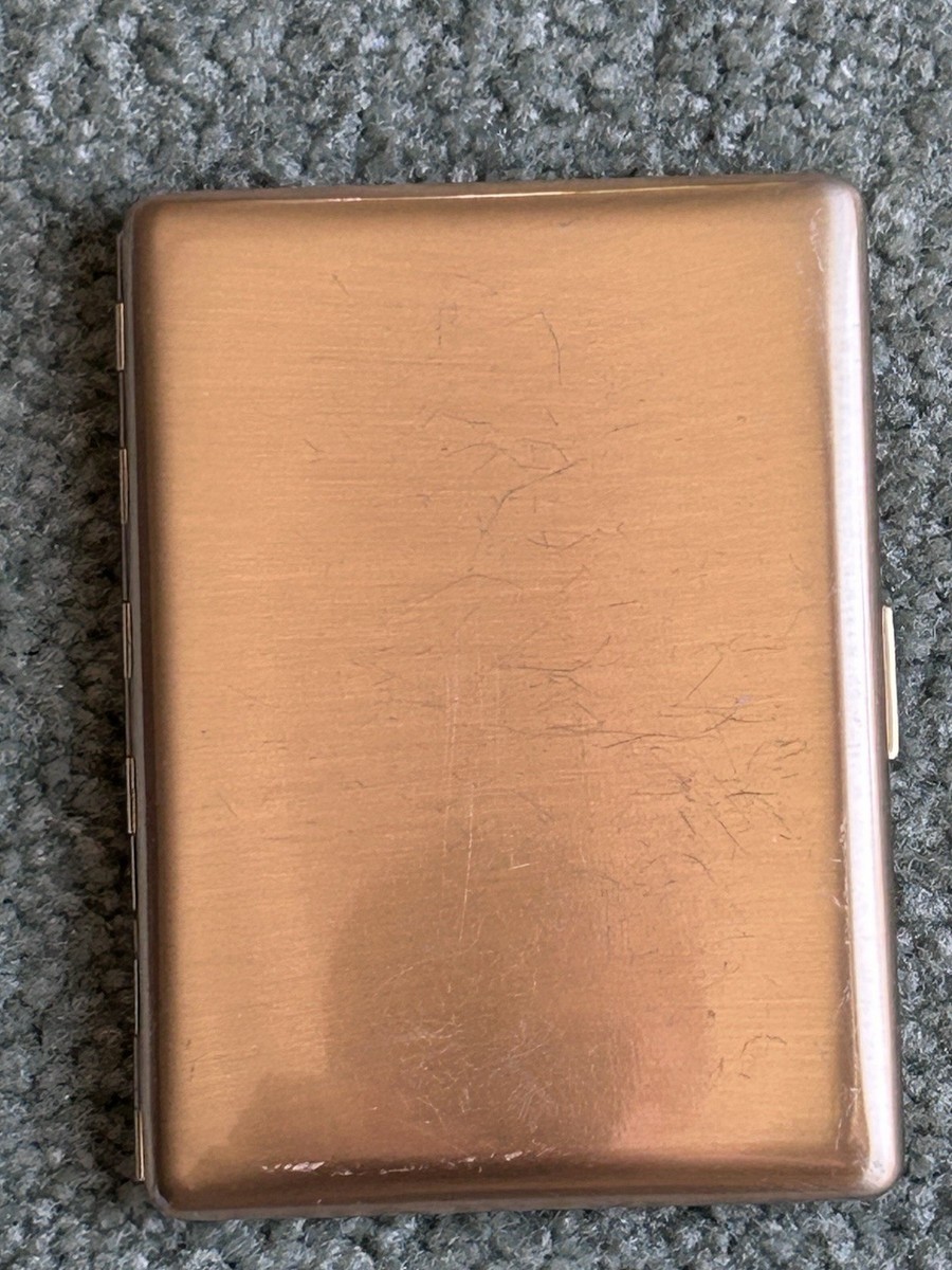 Vintage Colibri Cigarette Case Made In Japan