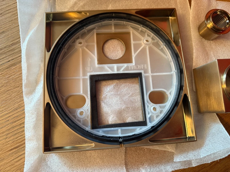 Delta Raincan Escutcheon and trim parts - Champagne Bronze - from 342701-CZ - Image 4 of 4