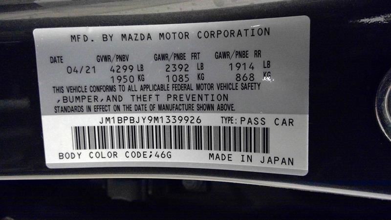 TURBOCHARGER/SUPERCHARGER OEM 21-23 MAZDA 3 1YR WRNTY PX1P13700