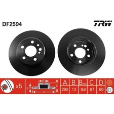 Disque de frein Mercedes 560