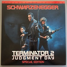 Terminator 2-Judgement Day Special Edition 1993 LASERDISC GATEFOLD COVER UNRATED