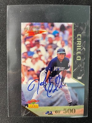 1995 Signature Rookies Old Judge '95 Preview Mini Autos /500 You Pick Free Ship!