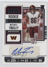 2023 Panini Contenders Rookie Ticket Mitchell Tinsley #304 Auto 0rd2