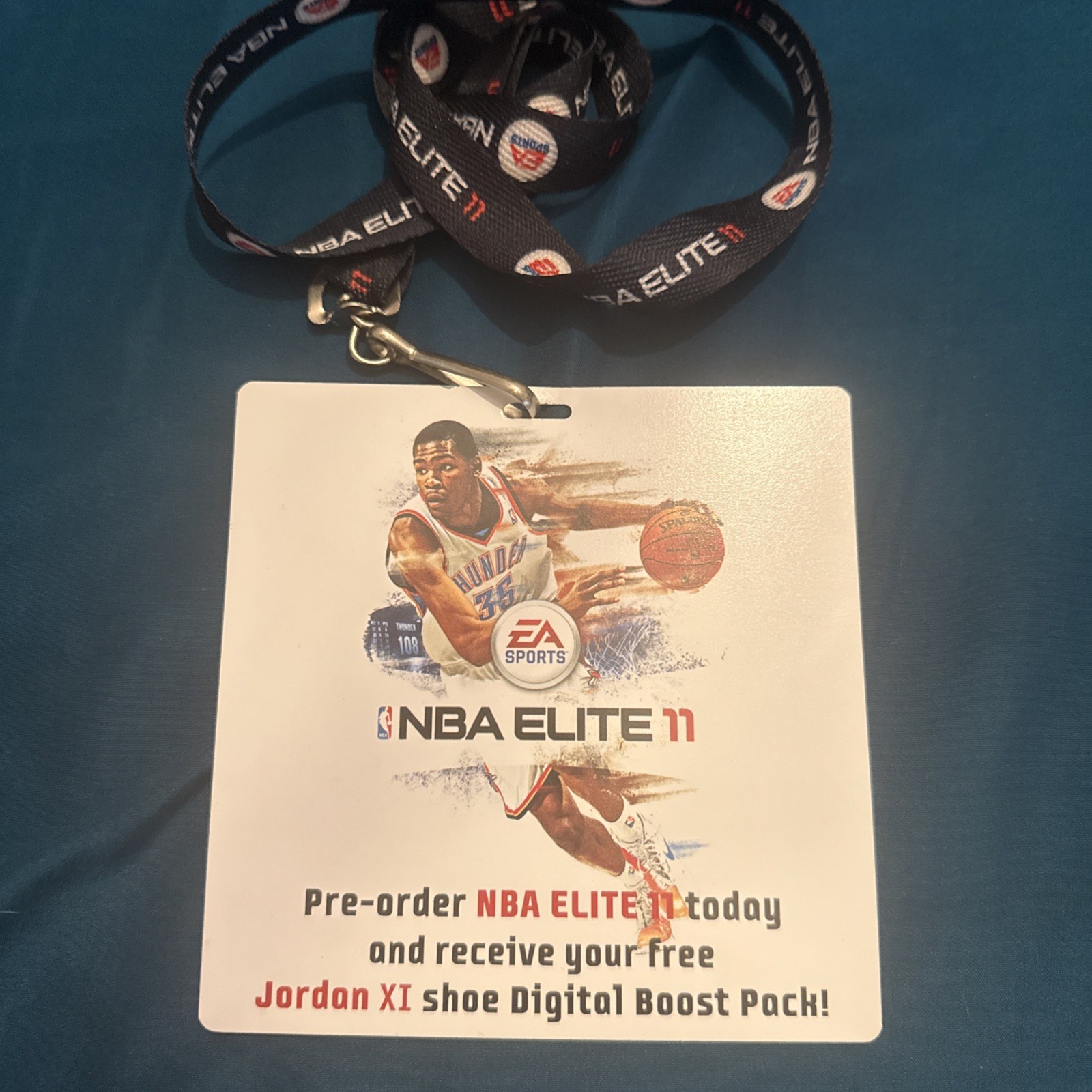 NBA Elite 11 Canceled Sony Lanyard Complete.