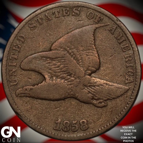 1858 KLEINBRIEFE Fliegender Adler Cent Pfennig A1086
