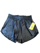 All in Motion Women's Black Running Shorts 3" Mid Rise Light Stretch Sz S