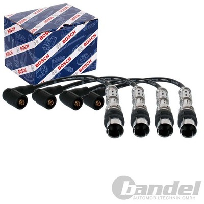 BOSCH ZÜNDKABEL-SATZ für VW GOLF 4 BORA NEW BEETLE JETTA IV TOURAN CADDY 3