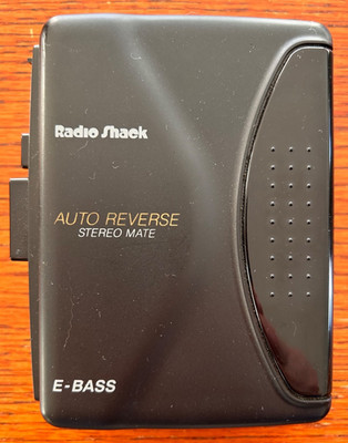 Vintage Radio Shack - Auto Reverse - Stereo Mate - E-BASS -  Model SCP-52