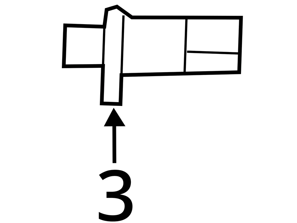 Air Flow Meter 5.4L 8-330 Fits 04-16 FORD E350 VAN 1860478 Foto 4 de 4