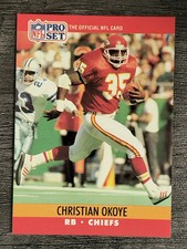 1990 Pro Set #532 Christian Okoye