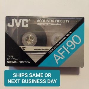2 K7 Audio  JVC GI-90 Normal Position / Type I