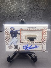 2021 Leaf Trinity Eduardo Garcia Prospect 4 Color Patch Auto Autograph RPA