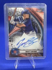 2024 Bowman's Best Matt Shaw Auto #B24-MS Cubs