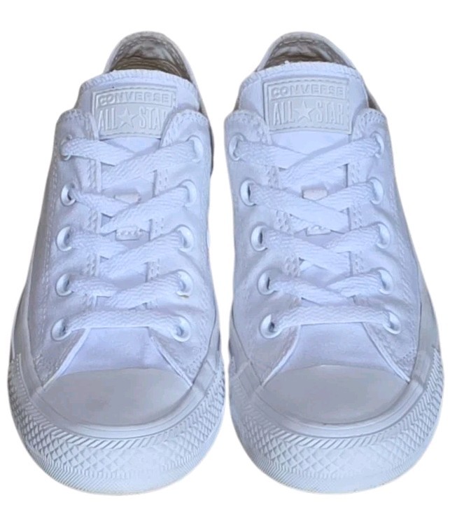 Converse Shoes Womens 6 Mens 4 Chuck Taylor All Star Sneaker White Canvas 1U647F thumbnail 5