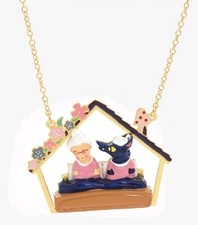 Pendente Les Nereides nonna e lupo. Prezzo consigliato £95. Nuovo in confezione.