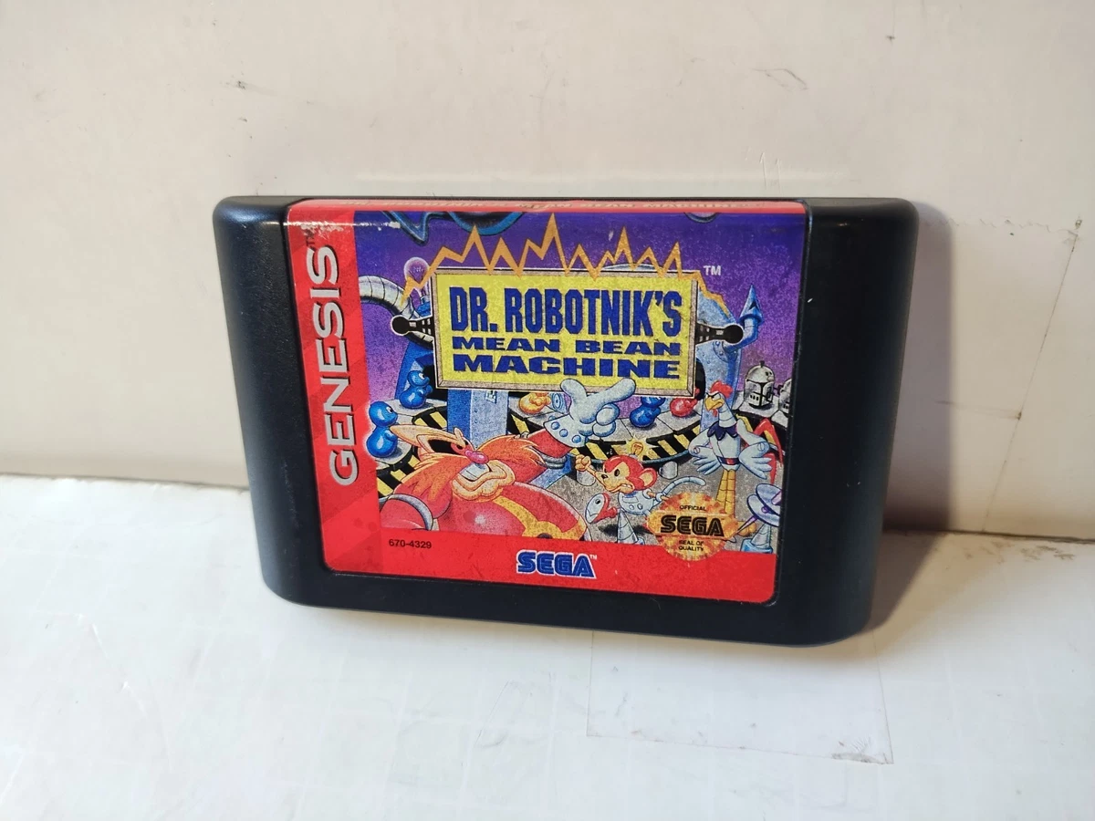 Dr. Robotnik's Mean Bean Machine SEGA Video Games for sale - eBay