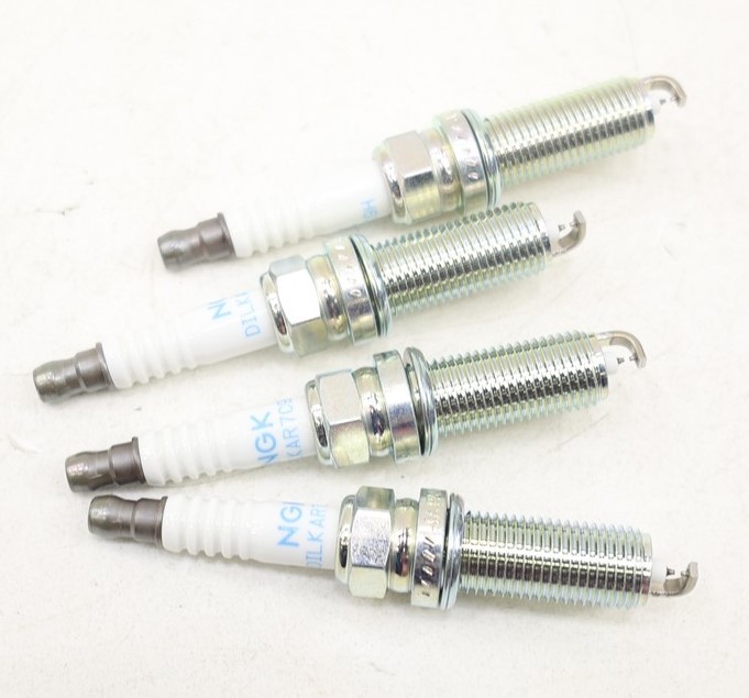 NEW OEM Spark Plugs Set of 4 224011KC1C for Nissan Infiniti 1.6L 2.5L L4 11-17
