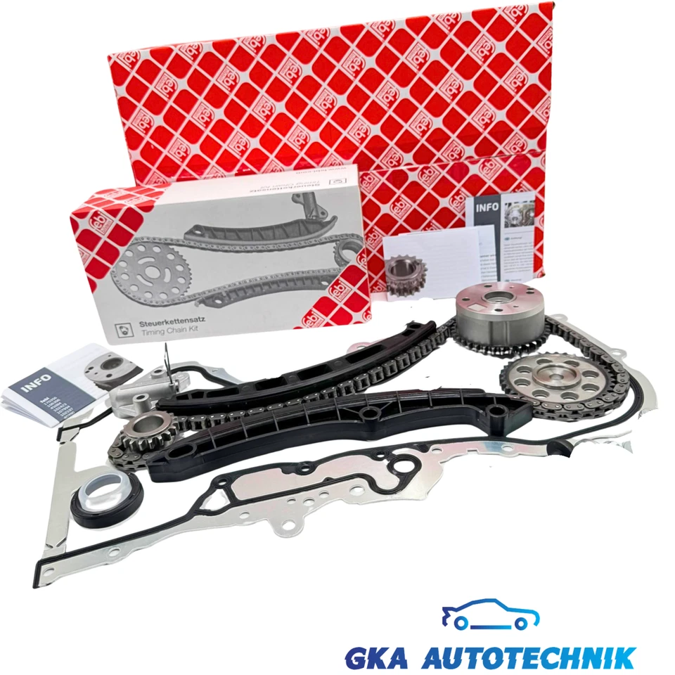 FEBI Steuerkettensatz + Teilesatz für VW GOLF 5 6 SEAT AUdI 1.4 TFSI TSI 1.6 FSI - Bild 3 von 4