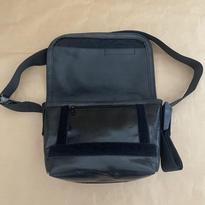 FREITAG All Black Shoulder bag rare flap casual authentic man | eBay
