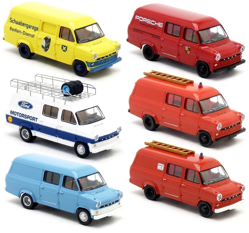 Brekina - Ford Transit Halbbus 1970 TSF Transporter Modelle Auswahl 1:87 H0 - Bild 1 von 1