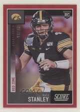 2020 Score Rookies Red Zone 9/20 Nate Stanley #364 1b8