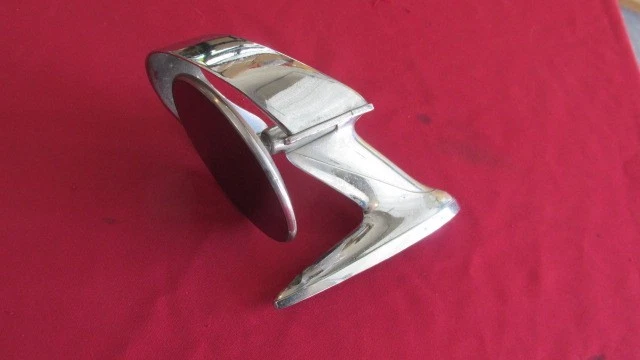 1958 Chevrolet Mirror  Mirror Vintage 1959  1950's era  Custom Halo Hooded - Image 3 of 4