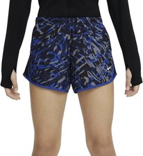 NWT Girl's Youth Nike Standard Dri-Fit Running Run Shorts DX4983-480 Sz L