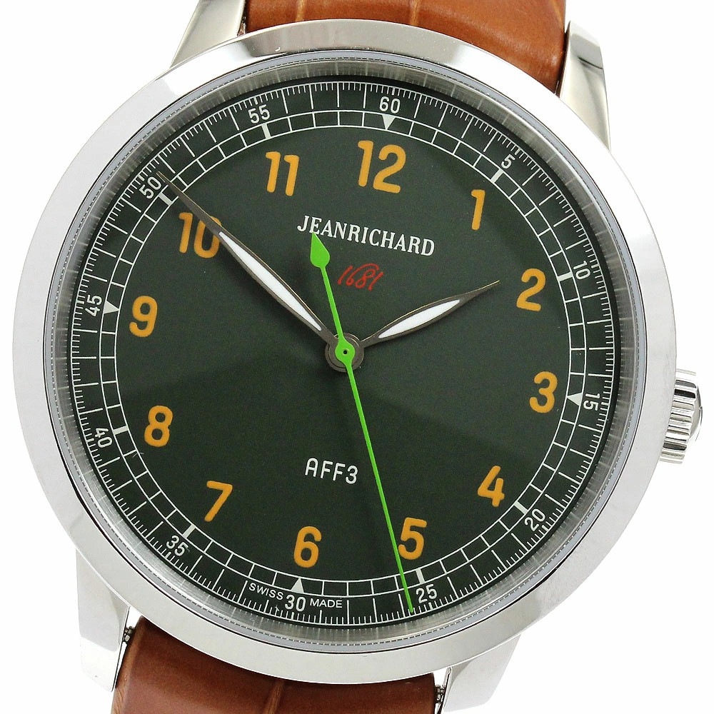 JEANRICHARD 60300-11-A11-AAP 1681 Ronde AFF3 Automatic Winding Men's _909957