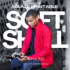 Regatta Professional Ablaze Printable Softshell Jackets, Men's jackets SN130