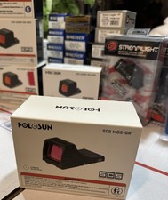  NEW HOLOSUN SCS-MOS 1X GREEN DOT - 2 MOA DOT  32 MOA CIRCLE