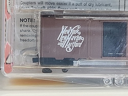 N Scale Micro-Trains New York, New Haven & Hartford 40' Standard Boxcar 3... - Picture 6 of 8