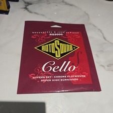 Set Rotosound RS3000 Professional Quality Cello Chrome Flatwound Strings