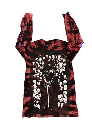 Post Malone Shirt Sz S 2019 Hollywood s Bleeding Tour Tie Dye Long Sleeve